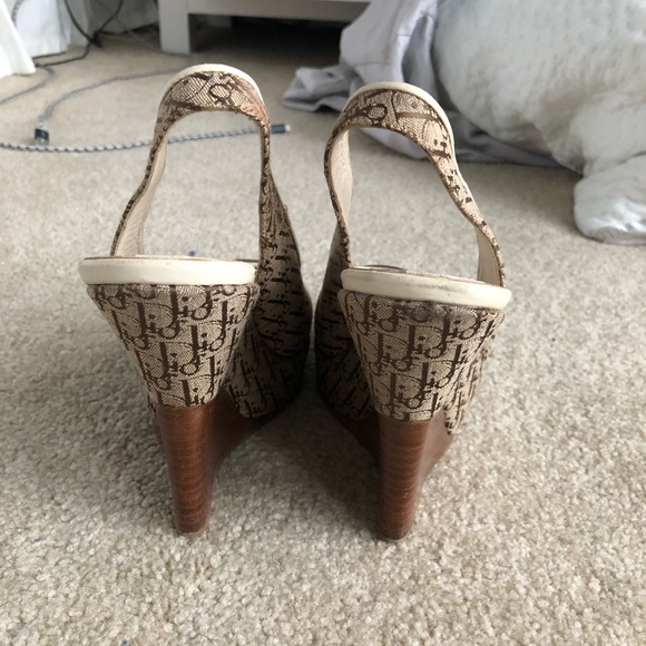 Dior Monogram Wedges - Picture 5 of 9